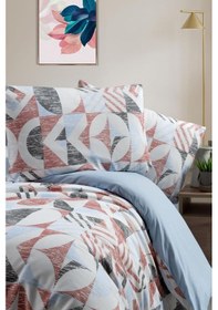 Resim Çift Kişilik Nevresim Takımı Quadra - 200x220 Çok Renkli 