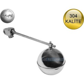 Resim Paslanmaz Krom Şamandıra (Flatör) 304 Kalite (Ölçü Seçiniz) 