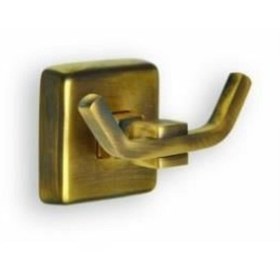 Resim DİZAYNAKS Bornoz Askılığı Çiftli Antik Bronz 