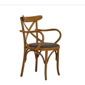 Resim Bengimobilya Sandalye Zus244 Çıta Çapraz Sırtlık Model Oval Tam Kolçak Oturum 