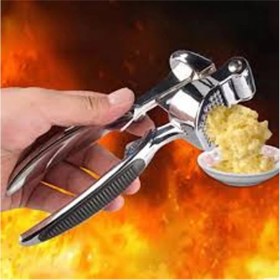 Resim Lüks Metal Sarımsak Zencefil Ezici 
