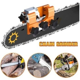 Resim Pazly Prta Testere Bileme Jig: Kullanışlı Ve Taşınabilir 3 Taşlı Set - Hızlı Bileme, Tüm Zincir Testere İçin 