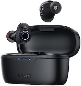 Resim Baseus Aktif Gürültü Önleyici Kablosuz Kulaklıklar, Gürültüyü%95'e Kadar Azaltın, 140H Çalma Süresi, IPX6 Su Geçirmez, Derin Bas, 4 ENC Mikrofon, Rahat Uyum, Bluetooth 5.3 Kulak Tomurcukları - Bowie 