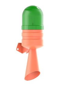 Resim Mesan Xenon Çakar Horn Korna Yeşil 220vac Ms 5810.2.220vac 