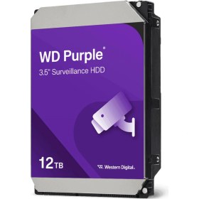 Resim Western Digital Purple Pro 12tb 7200rpm 256mb Sata3 7/24 Güvenlik 3.5'' Harddisk Wd121purp -115252 
