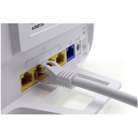 Resim Irenis CAT7 Kablo S/FTP LSZH Ethernet Network Lan Ağ Kablosu 30 M-Beyaz 