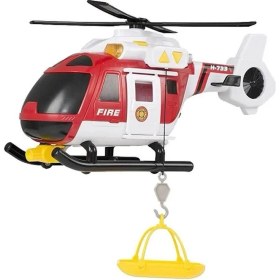 Resim Teamsterz Sesli Işıklı Büyükboy Kurtarma İtfaiye Helikopteri 