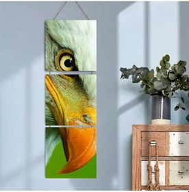 Resim Ahşap Katlanabilir 3lü Tablo - Tbl0037 