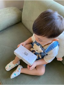 Resim Ella Bonna Kaydırmaz Taban Bebek Fil Bebek Patiği, Ev Botu Terliği Kreş Ayakkabısı Panduf 