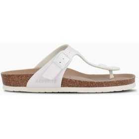 Resim Terlik Kadın Diğer Rosas G104386 Genuins Vegan White Beyaz 