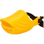 Resim Geeksen Pet Ağızlık Köpek Ağızlık Köpek Ağız Kapağı Havlamayı, Isırma, Çiğnemeyi Önler Yumuşak Silikon Ağız Koruyucu Ayarlanabilir Kayışlı 