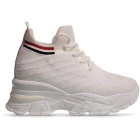 Resim MP M.p Premium Mp241 1666 Kadın Beyaz Yüksek Taban Spor Ayakkabı 