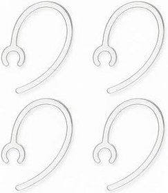 Resim OUTLETISSIMO Bluetooth Kulaklık için Evrensel Yay Kancası 6.5 mm 4 Adet 