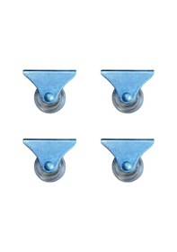Resim Furç Sabit Teker - 38mm - Şeffaf Hks237 - 4 Adet 
