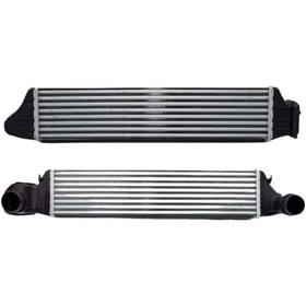 Resim Bmw E46 Turbo Radyatörü Intercooler 540X127X50 3.20D 3.30D 98 Sonrası 