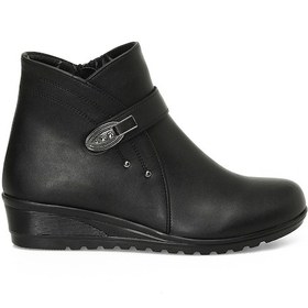 Resim Polaris 162294.z4pr Siyah Kadın Dolgu Topuk Bot 000000000101914843 Siyah 