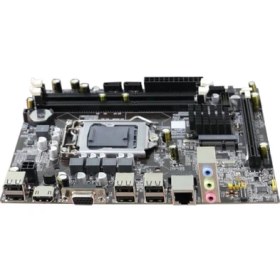 Resim Turbox WorkTeam H55 Sata DDR3 1600MHz Usb 2.0 Vga Hdmi Ses Lan 1156P 1.Gen Anakart 
