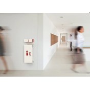 Resim Dekoratif Yangın Tüpü Askılığı Dolabı 