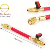 Resim Dashanshop Kırmızı Araç Klima Şarj Hortumu Manifold Göstergesi 800 3000 Psı 