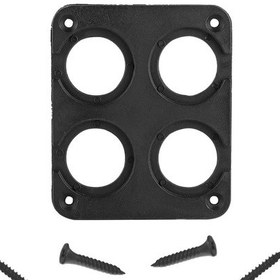 Resim 4 Lü Pano Tip Usb Ve Çakmaklık İçin Kulaklı Aparat Dörtlü 