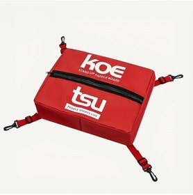 Resim Elmpaly Kırmızı Sörf Tahtası Taşıma Çantası, Soğutucu Ve Sıcaklık Kontrollü Kırmızı 