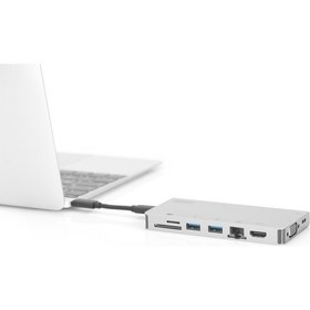 Resim Digitus USB Type-C 8 Portlu Yuva Switch 