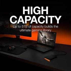 Resim EKS Ticaret Seagate Firecuda Gaming Taşınabilir Disk 1 Tb - USB 3.2, Rgb LED Aydınlatma (STKL1000400) 