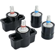 Resim Youmex Dodge Ram İçin Direk Yerine Koyma Plastik+metal Siyah Kolu Ve Grommet Seti 68054996aa, 68054997ab - Kol 2 Adet, Grommet 2 Adet 