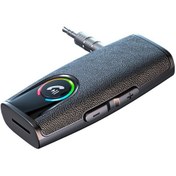 Resim Cbtx Gr03 Bluetooth 5.3 Araç Aux Adaptörü Mp3 Çalar Renkli Güç Göstergesi İle Eller Serbest Arama Desteği 