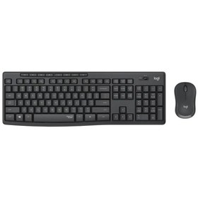 Resim Logıtech Mk295 Siyah, 920-009804, Kablosuz, Türkçe Q, Klavye Mouse Set Lazer 
