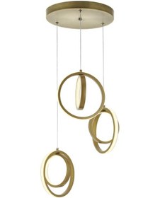 Resim Eray Aydınlatma 1909-3 Eskitme 3 Lü Led Avize 