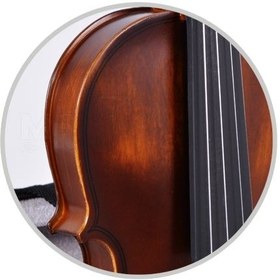 Resim Manuel Raymond MRV12GEM Orta Seviye Keman Seti - 1/2 (Eğitim - Yarım Boy) | Ladin Kapak, Akçaağaç Gövde, Dikdörtgen Taşıma Kutusu, Arşe ve Reçine Dahil Full Paket | Uyum: 1/2 Boy (7-9 Yaş) 