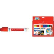 Resim Faber-Castell Mum Pastel Boya Multi Crayon Karton Kutu Yuvarlak 10 LU 5281 112010 