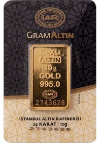 Resim İar 24 Ayar Külçe Altın 10 G 