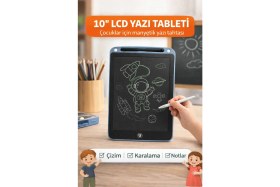 Resim Özbience 10" Manyetik Yazı Tahtası, Eğitim ve Öğretim Için Renkli Kullanım 