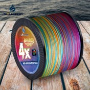 Resim 1000m/1093yds Süper Güçlü Olta Dizisi, 4-Strand Multifilament PE Anti-abrasion Örgülü Dizisi, 6.8-36.29 KG Pürüzsüz Uzun Döküm için 