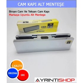 Resim AYRINTISHOP Birsan Cam ve Teksan Cam Kapı Markaya Uyumlu Alt Menteşe 