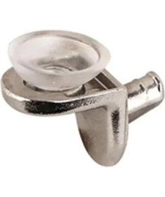 Resim Nzb Raf Pimi L Tip Vantuzlu Cam Ahşap Metal Raf Tutucu Çivisi Mobilya Dolap Pimi (50 Adet) 