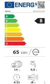 Resim Vestel BMI 84222 WIFI Bulaşık Makinesi 