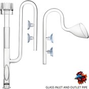 Resim Balık Tankı Cam Tüp Filtre Seti, Akvaryum Yüzey Temizleyici, Yağ Filmi Giderici Girişi, Akvaryum Pompası ve Filtre Aksesuarları, Balık Tankı Filtre Parçaları 13mm & 17mm 