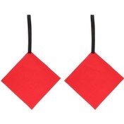 Resim Bot Çekme Balıkçı Teknesi Için Kayık Bayrağı O x ford Kumaş Kayık Güvenlik Bayrağı Toplam Uzunluk 70CM 