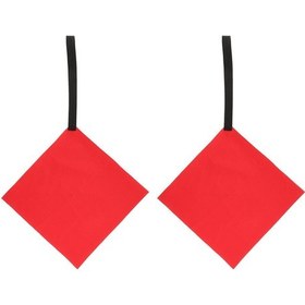 Resim Bot Çekme Balıkçı Teknesi Için Kayık Bayrağı O x ford Kumaş Kayık Güvenlik Bayrağı Toplam Uzunluk 70CM 