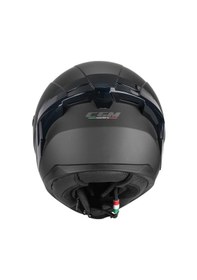 Resim Cgm 330a Rıot Sport Kapalı Spoyler Kask Siyah 