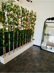 Resim NS BAMBU DESIGN Bambu Seperatör Paravan 180 x180 Cm Saksı 