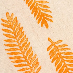 Resim Flora Peştemal - Turuncu 