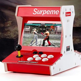 Resim SUPREME Çift Arcade Kol 10inç Çift Ekran 3000+ OYUNLU RETRO ARCADE ATARİ Old School - Street Fight 