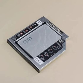 Resim DW127S 12.7mm Sata 3.0 2.5" Inch SSD HDD Laptop Caddy Kızak Kutusu 