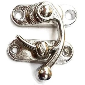 Resim Epilons Yay Gözü, Tavla, Ahşap Kutu Klipsi - Minik 20x24 Mm, Nikel, 1 Adet 