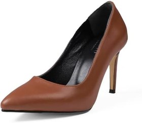 Resim Mio Gusto Elora Hakiki Deri Taba Stiletto 