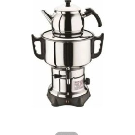 Resim 4,5l Elektrikli Mini Semaver, Pratik ve Şık Çay Makinesi 